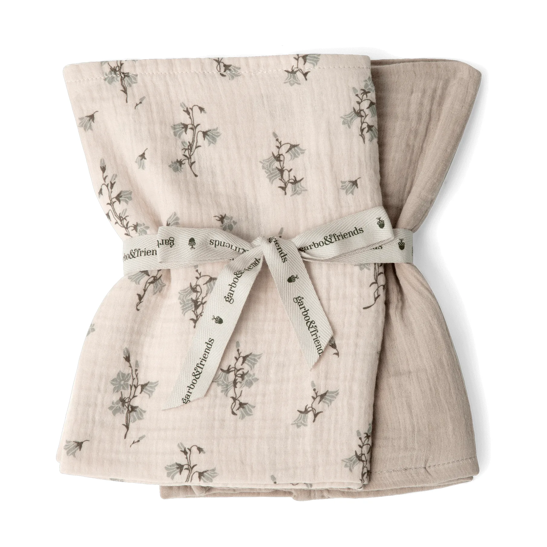 Bluebell Muslin mały koc 2 części, 60x60 cm Garbo&Friends