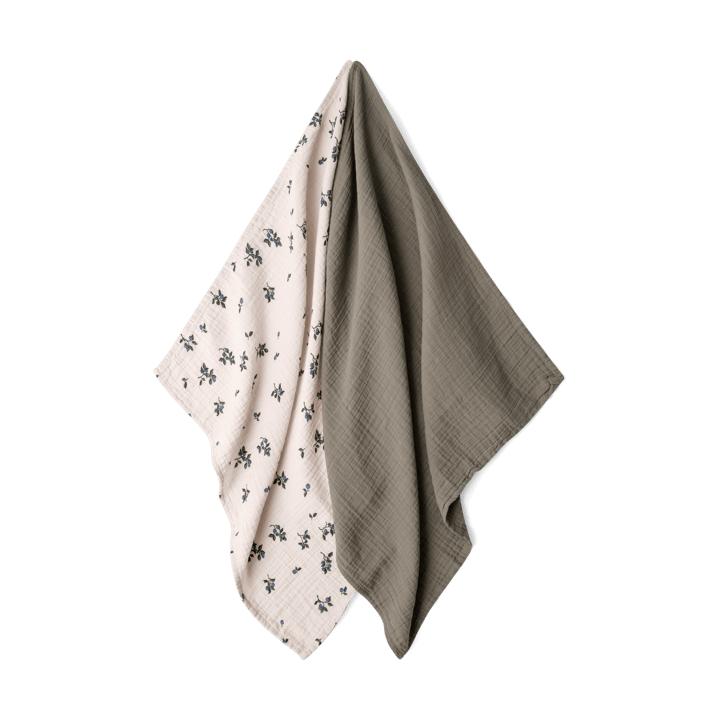 Blueberry Muslin mały koc 2 części, 60x60 cm Garbo&Friends
