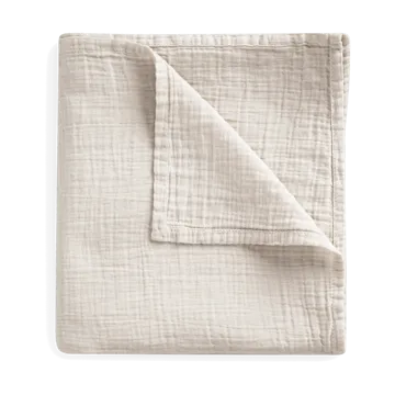 Eggshell Muslin Swaddle koc - 110x110 cm - Garbo&Friends