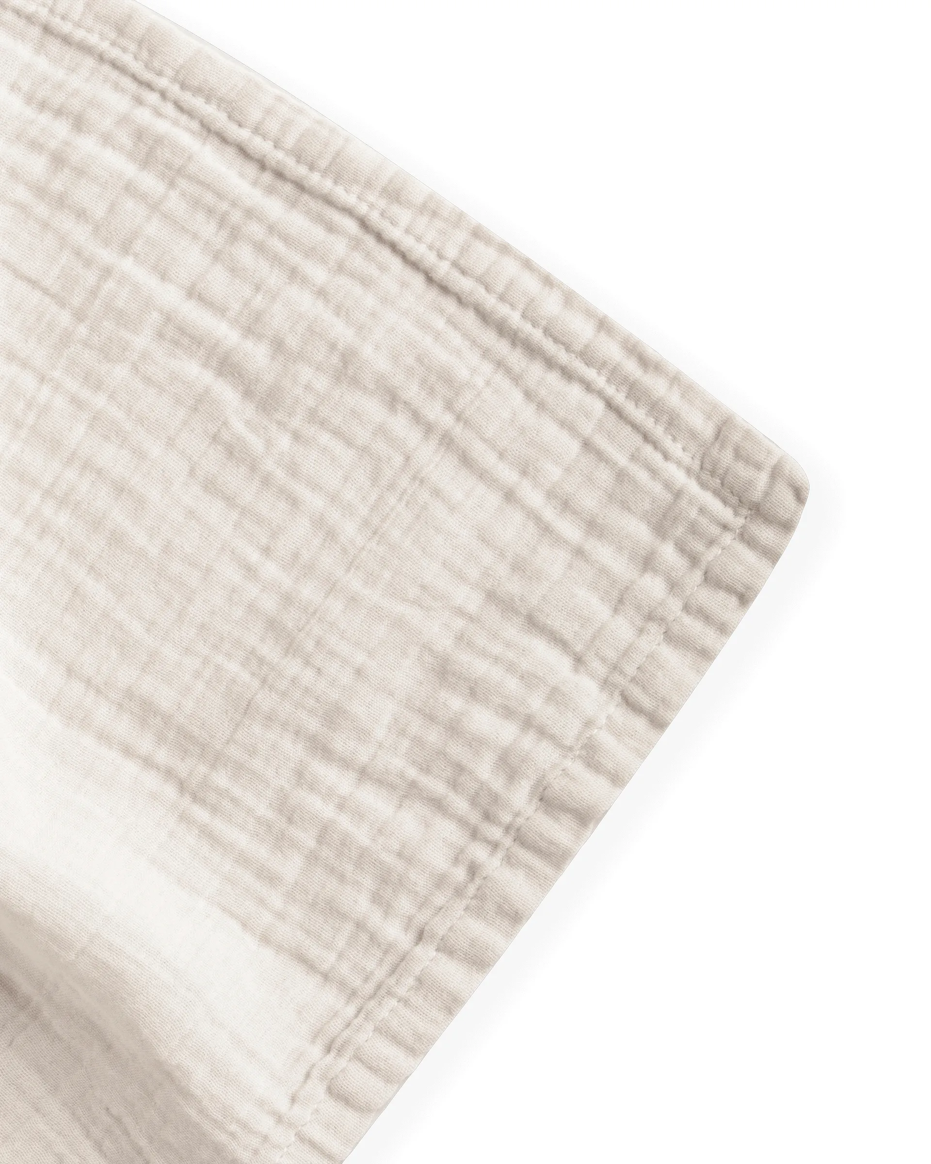 Eggshell Muslin Swaddle koc, 110x110 cm Garbo&Friends