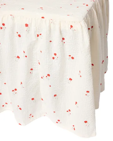 Falbana na łóżko Poppy Seersucker - 120x200x45 cm - Garbo&Friends