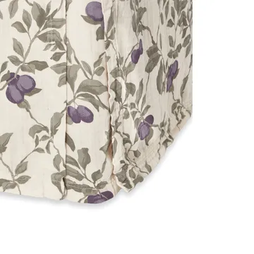 Falbanka do łóżeczka Plum Muslin - 180x200x53 cm - Garbo&Friends