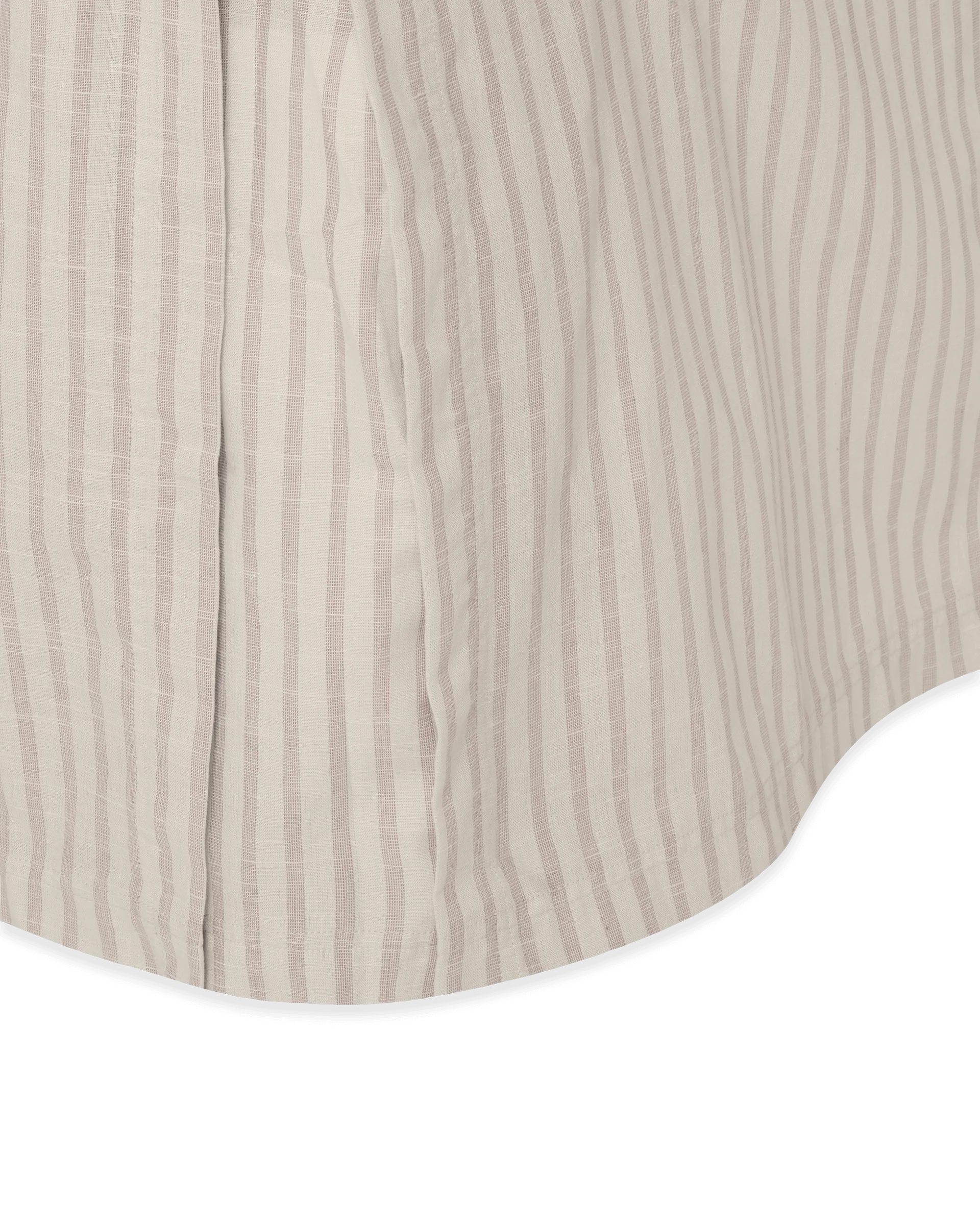 Falbanka do łóżeczka Stripe Mauve, 180x200x53 cm Garbo&Friends