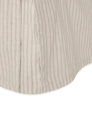 Falbanka do łóżeczka Stripe Mauve - 180x200x53 cm - Garbo&Friends