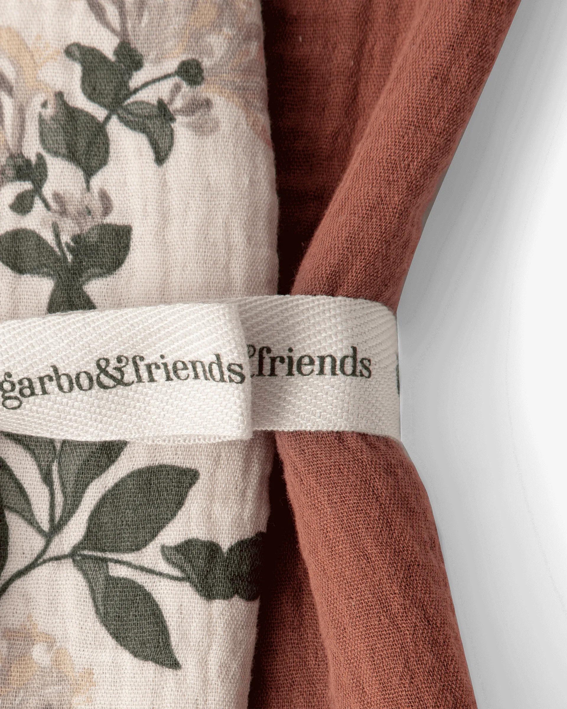 Honeysuckle Muslin mały koc 2 części, 60x60 cm Garbo&Friends