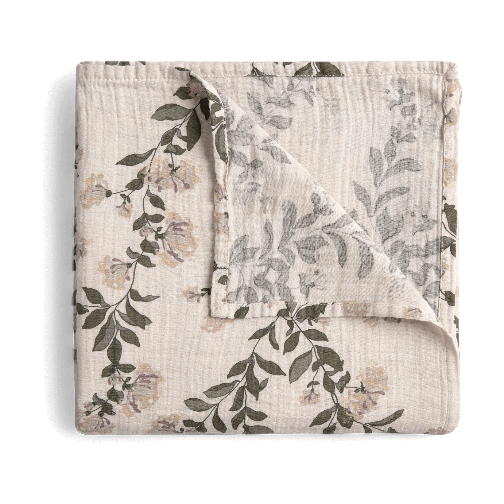 Honeysuckle Muslin Swaddle koc, 110x110 cm Garbo&Friends