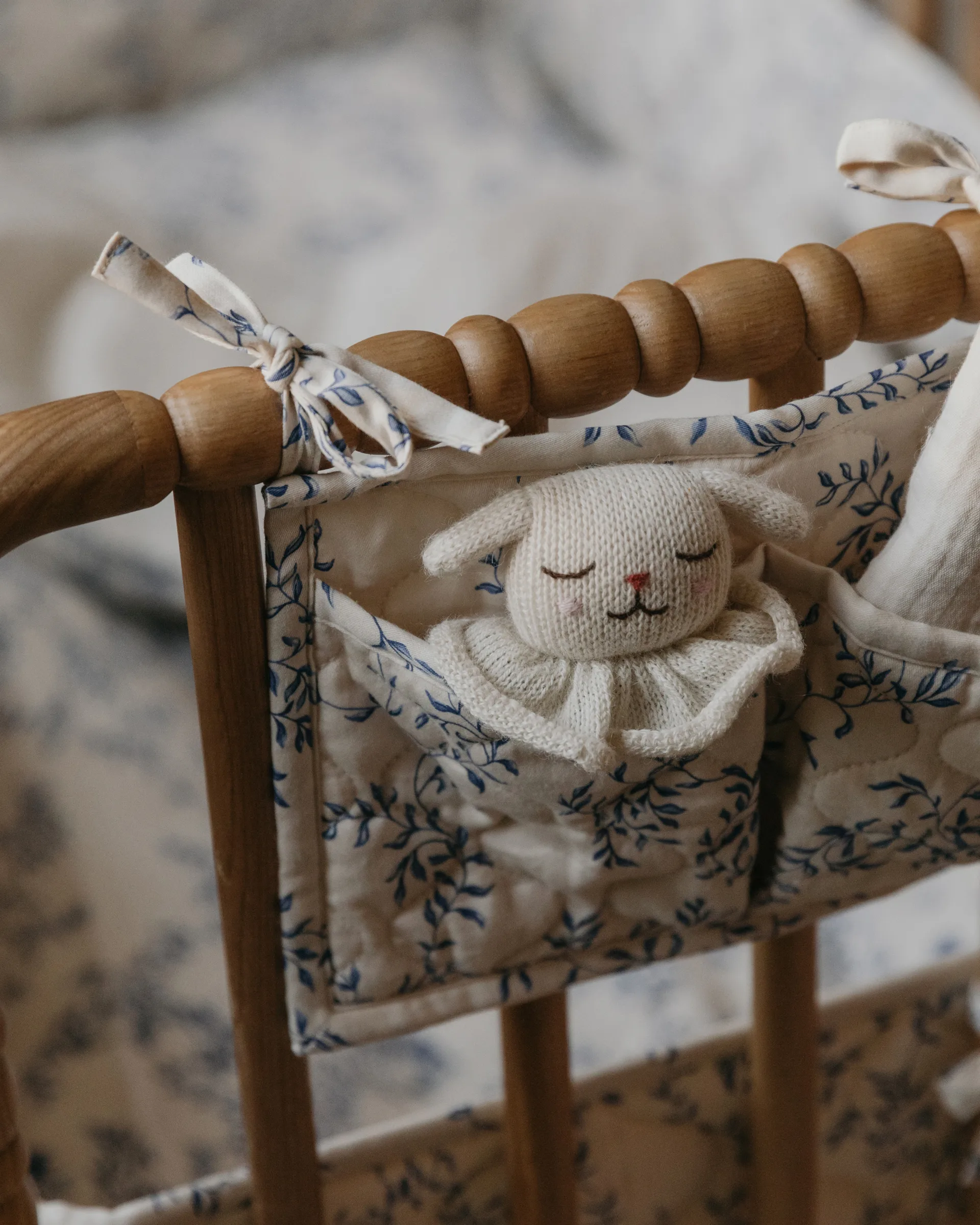 Kieszeń do łóżka Jardim Satin quiltad, 18x43 cm Garbo&Friends