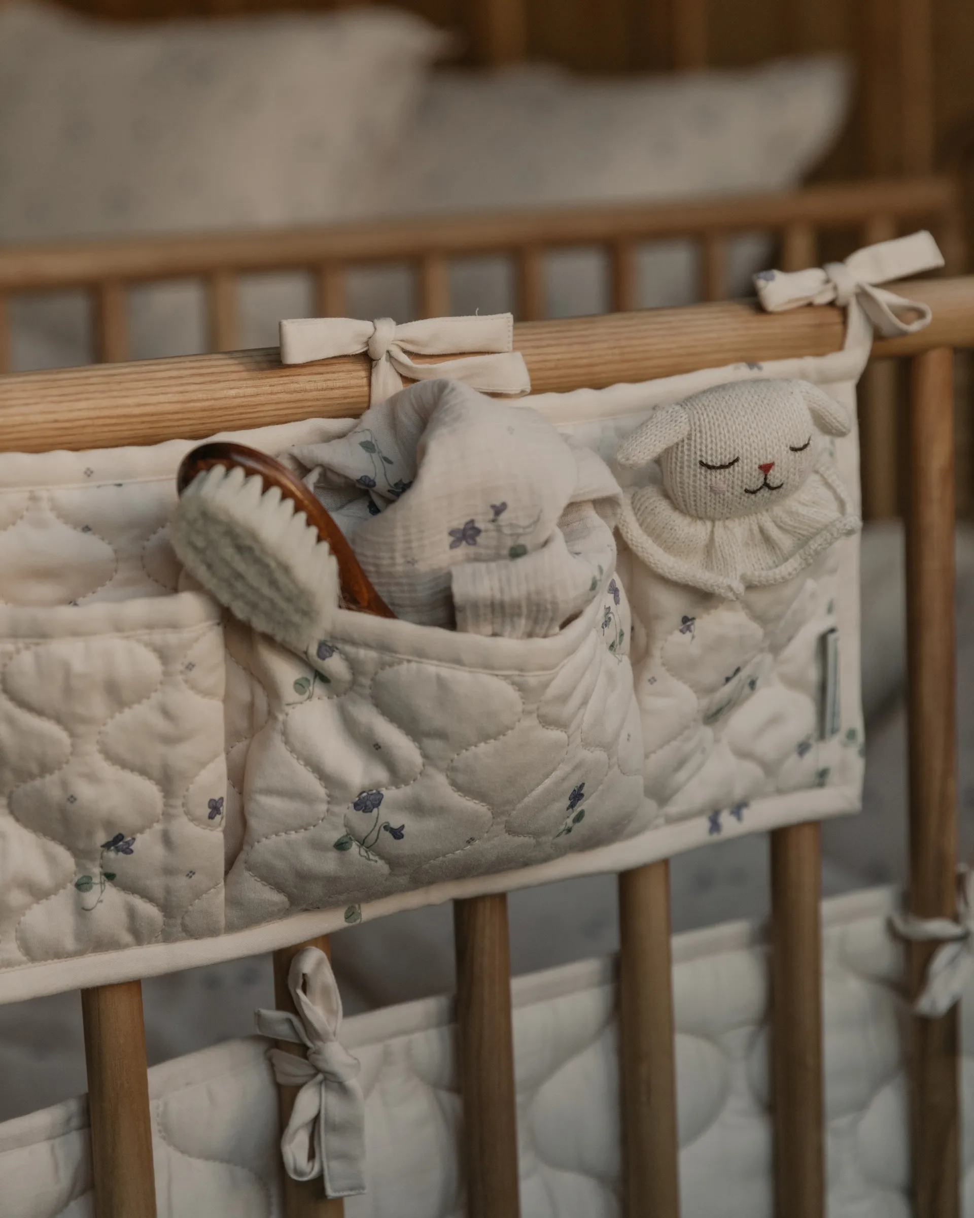 Kieszeń do łóżka Viola Satin quiltad, 18x43 cm Garbo&Friends