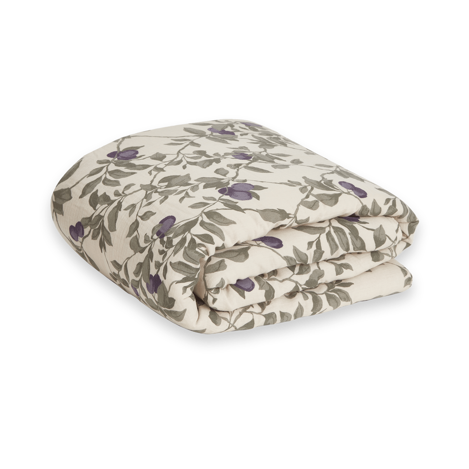 Garbo&Friends Koc pikowany Plum Muslin 100 na 140 cm