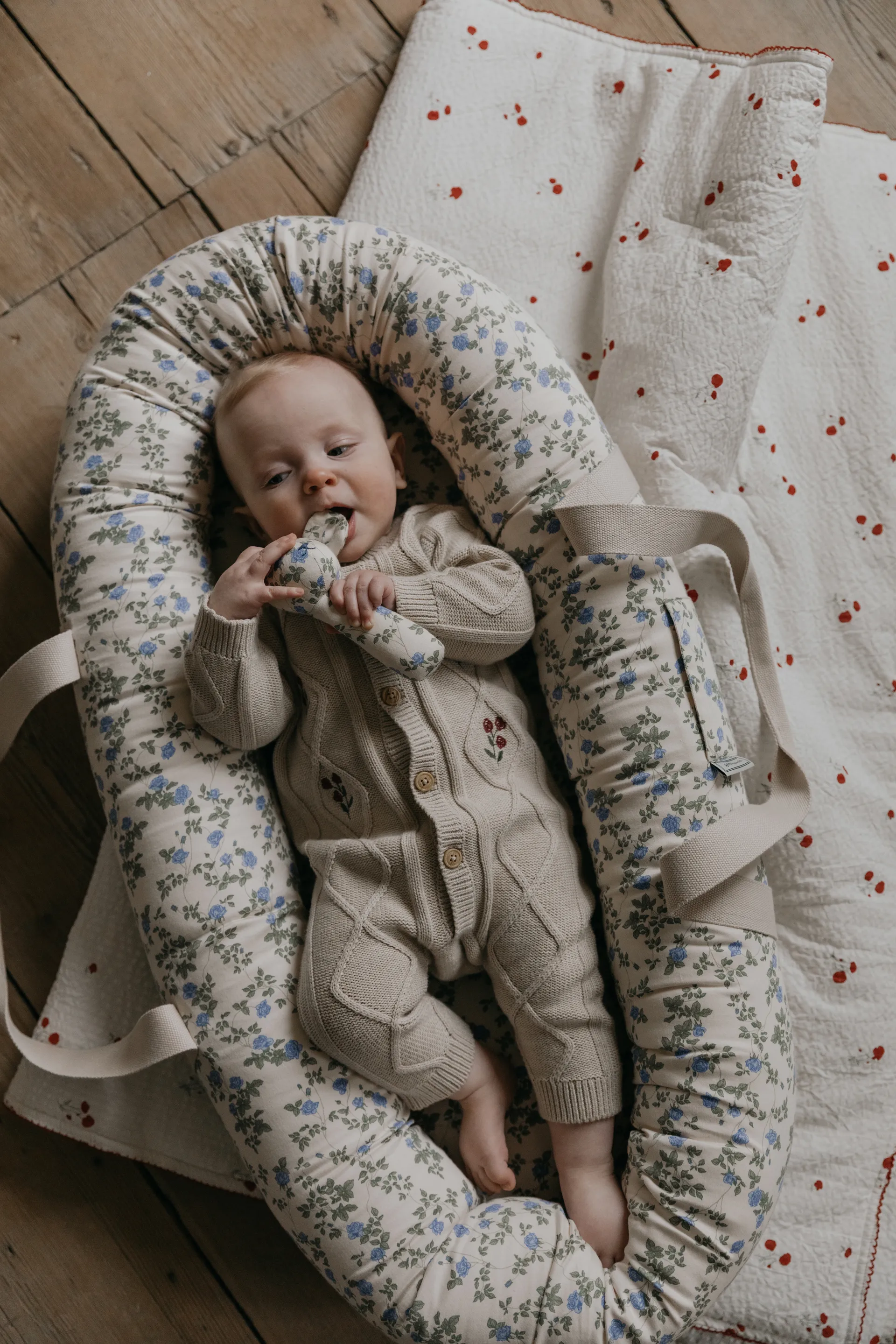 Koc pikowany Poppy Seersucker, 100x140 cm Garbo&Friends