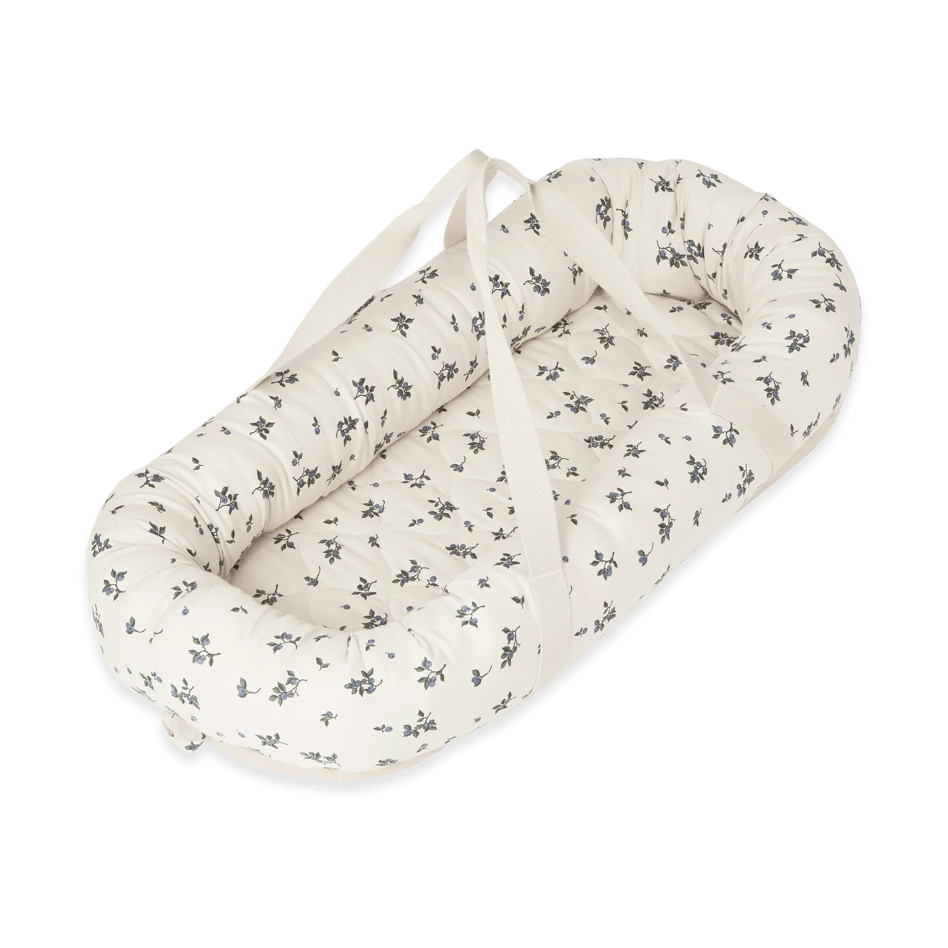 Kokon niemowlęcy Blueberry Satin, pikowany, 43x87x16 cm Garbo&Friends
