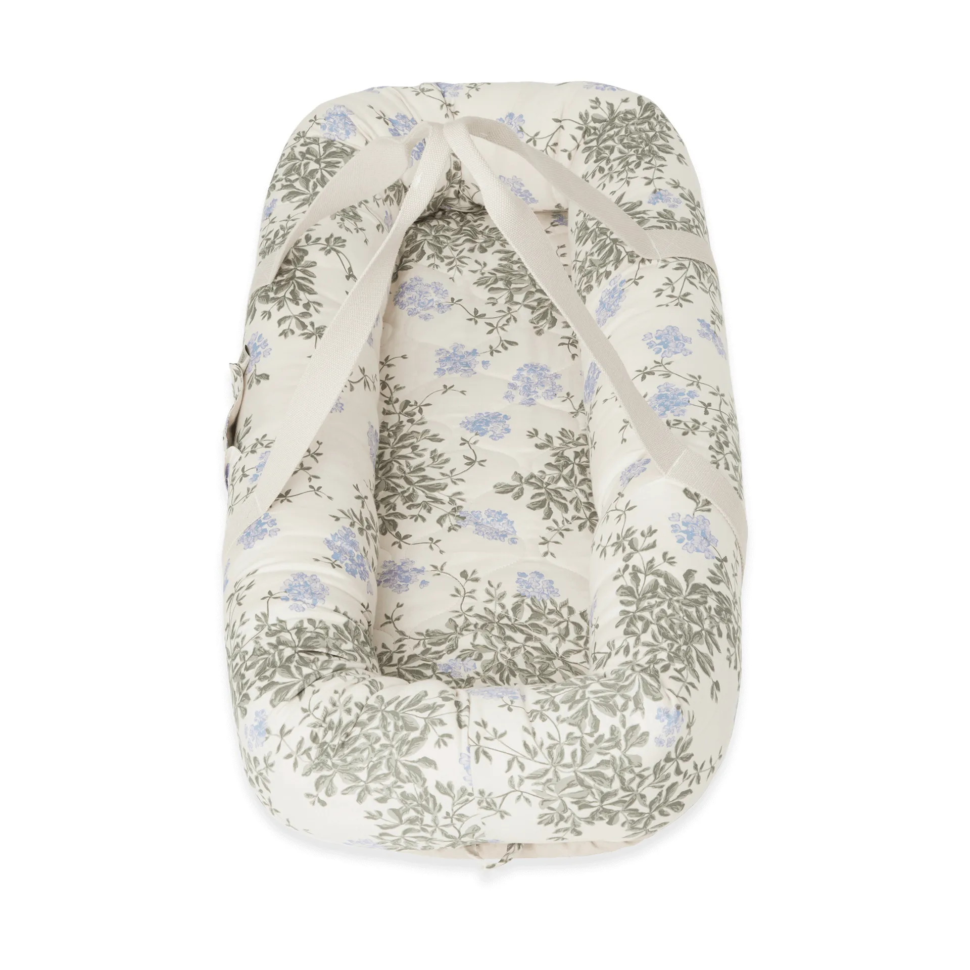 Kokon niemowlęcy Plumbago Satin, pikowany, 43x87x16cm Garbo&Friends