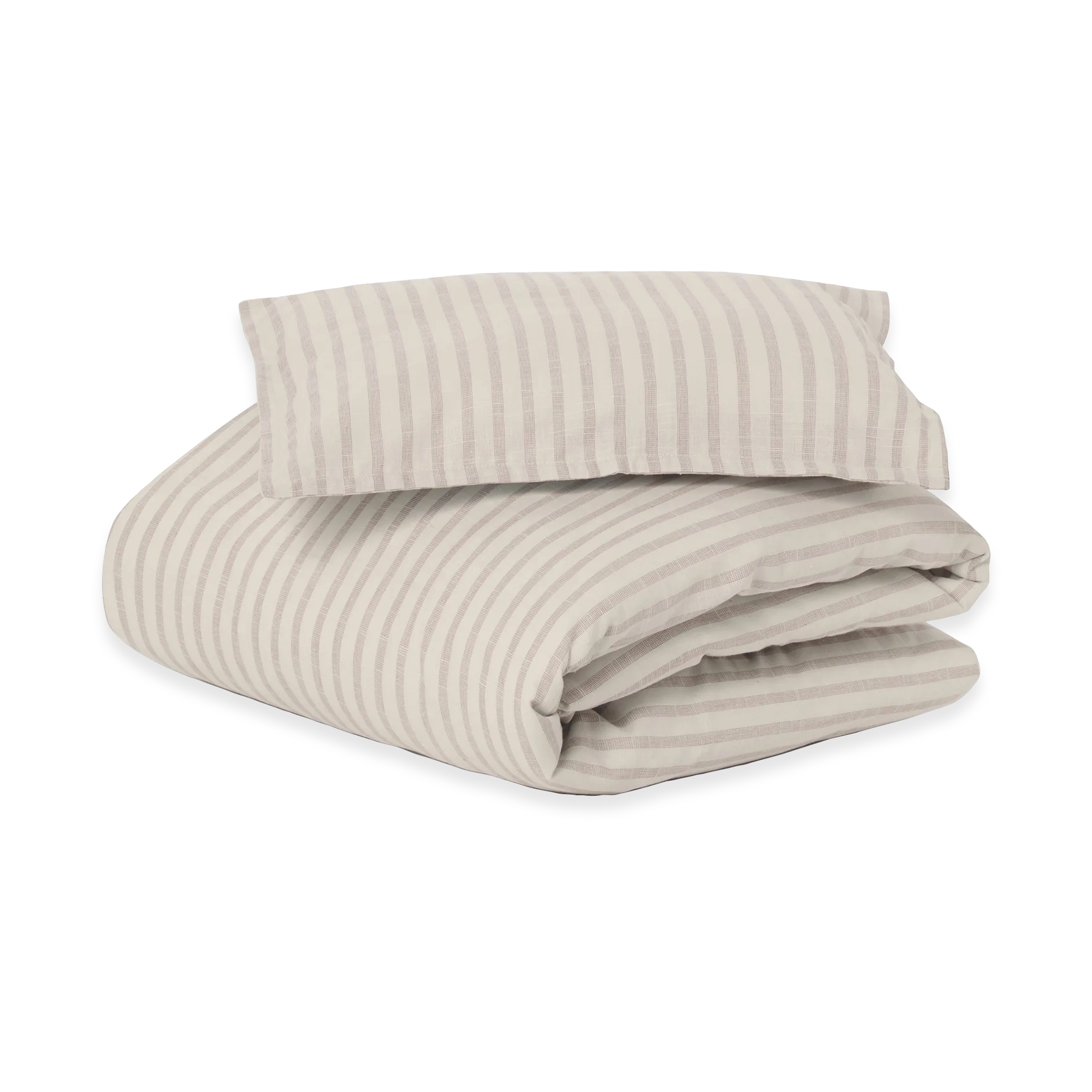 Komplet pościeli junior w paski mauve, 100x140 cm/40x60 cm Garbo&Friends