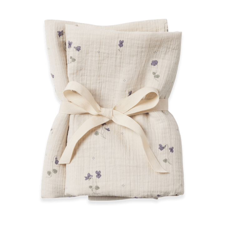 Mały koc Viola Muslin 2-szt. - 60x60 cm - Garbo&Friends