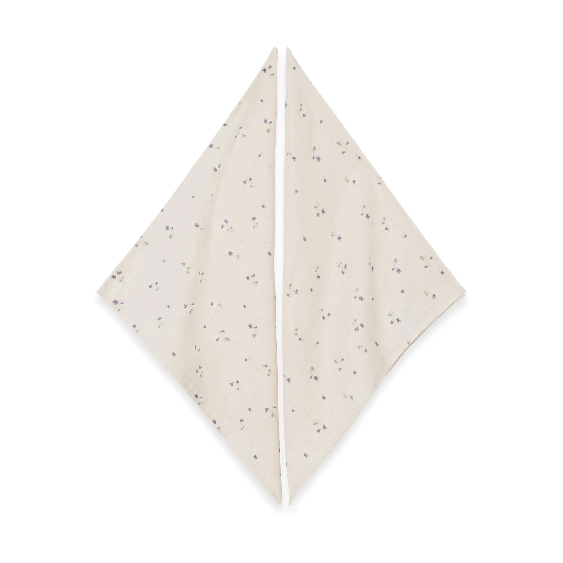 Mały koc Viola Muslin 2-szt., 60x60 cm Garbo&Friends