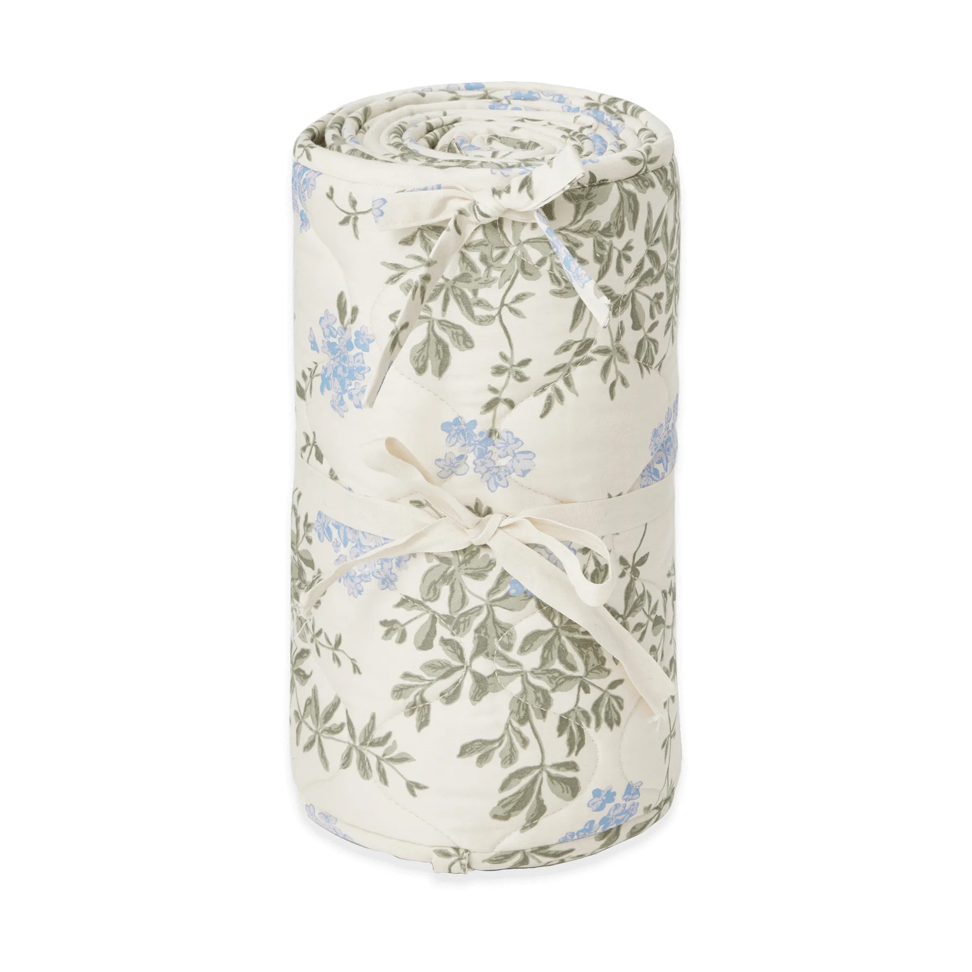 Ochraniacz do łóżeczka Plumbago Satin, pikowany, 30x360 cm Garbo&Friends