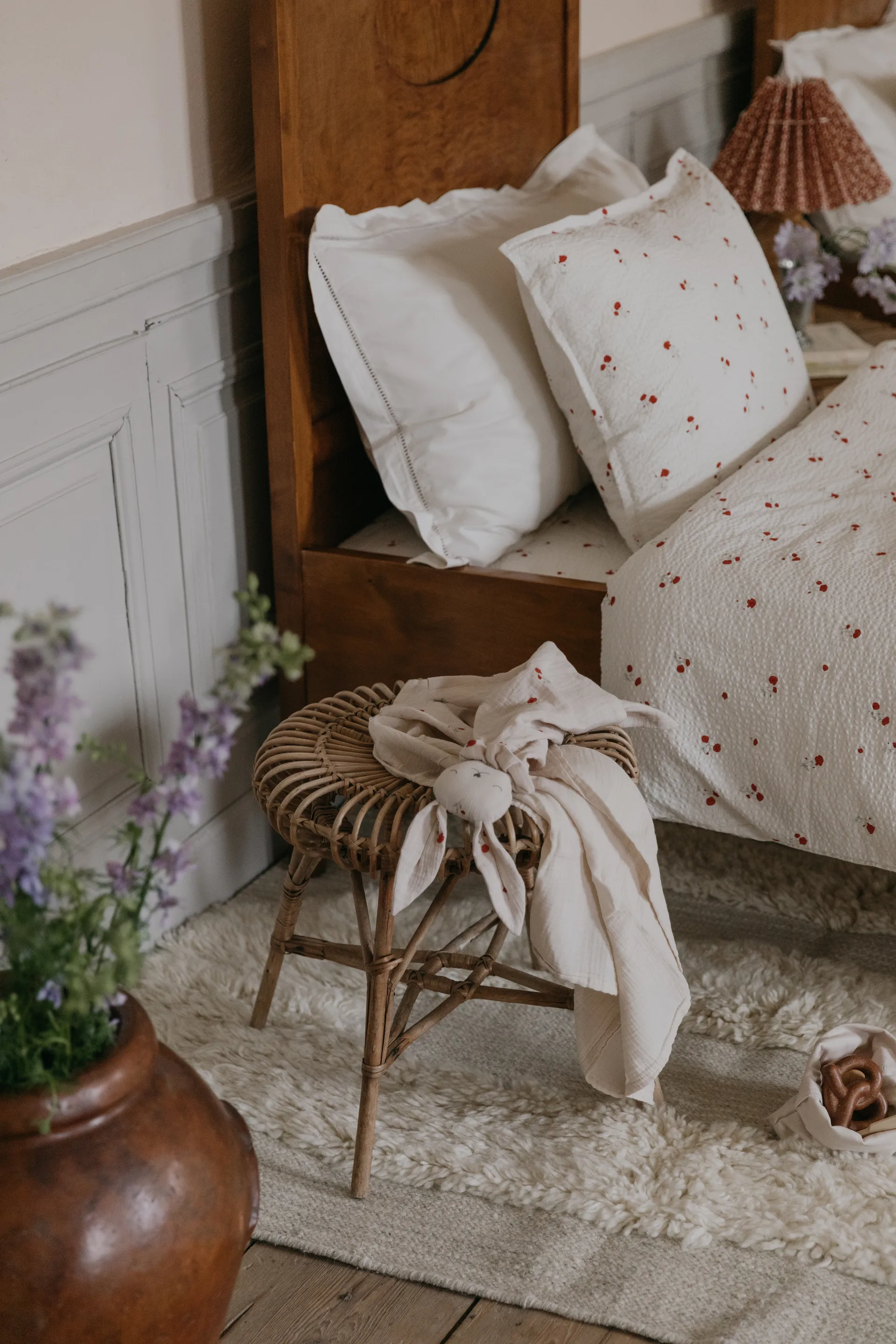 Otulacz Poppy Muslin, 48x48 cm Garbo&Friends