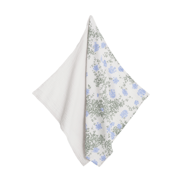 Plumbago Muslin mały koc 2 części - 60x60 cm - Garbo&Friends