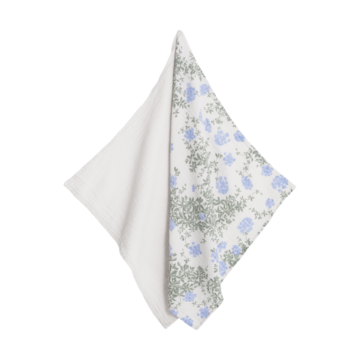 Plumbago Muslin mały koc 2 części, 60x60 cm Garbo&Friends