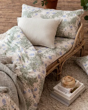 Plumbago Muslin poszwa na kołdrę - 150x210 cm - Garbo&Friends
