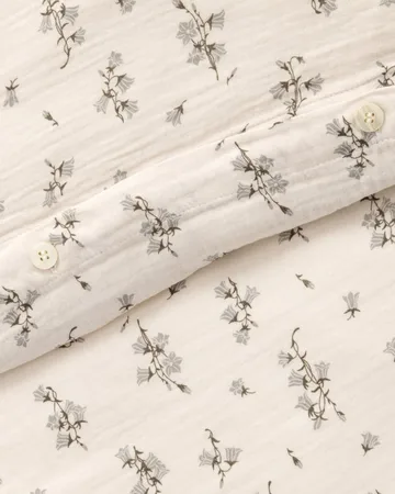 Podwójna poszwa na kołdrę Bluebell Muslin - 240x220 cm - Garbo&Friends