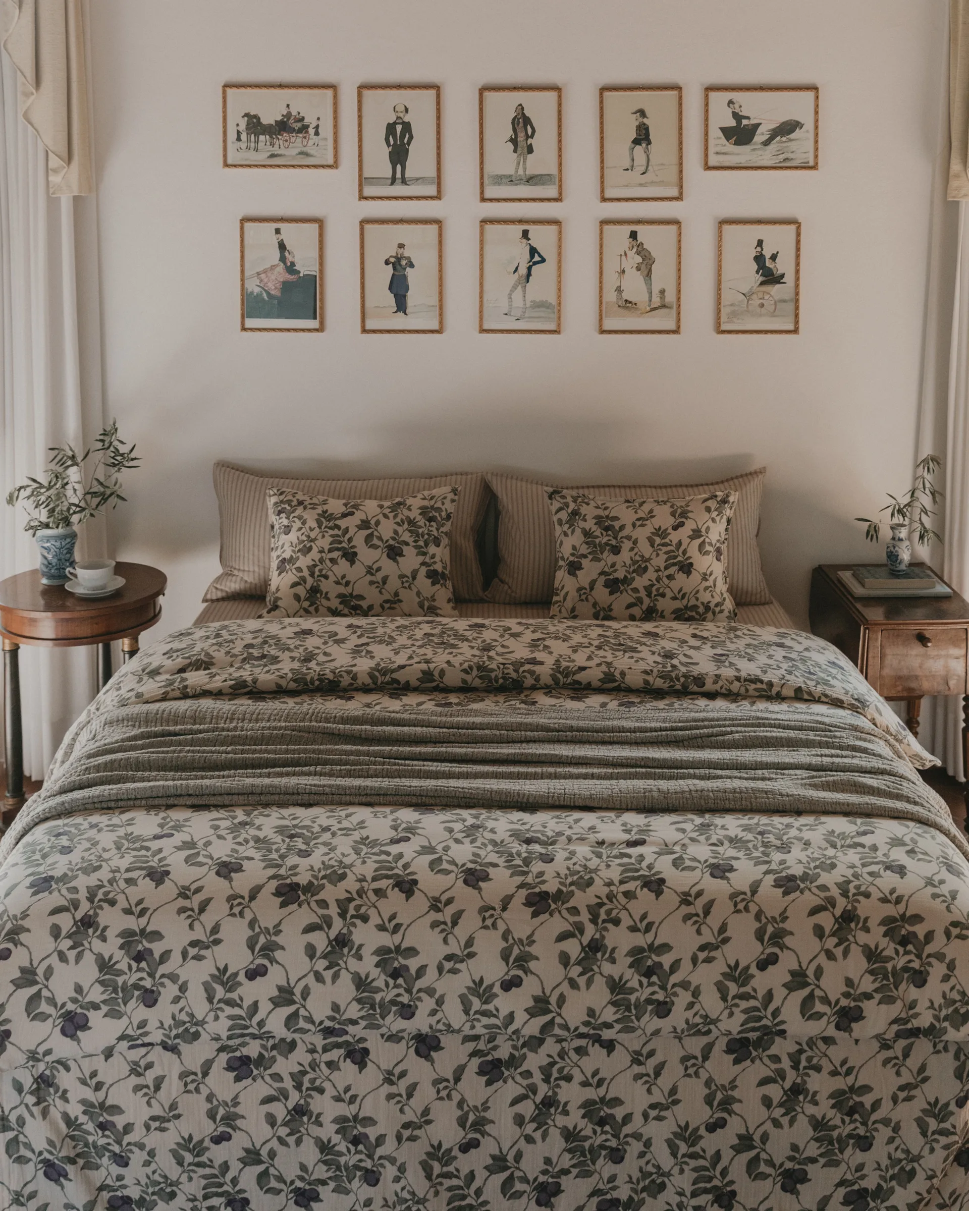 Podwójna poszwa na kołdrę Plum Muslin, 220x220 cm Garbo&Friends