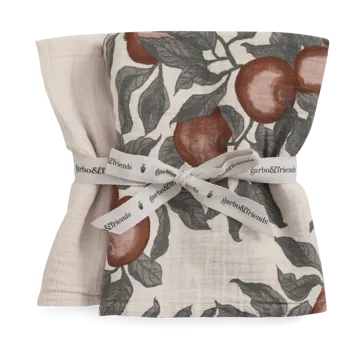 Pomme Muslin mały koc 2 części - 60x60 cm - Garbo&Friends