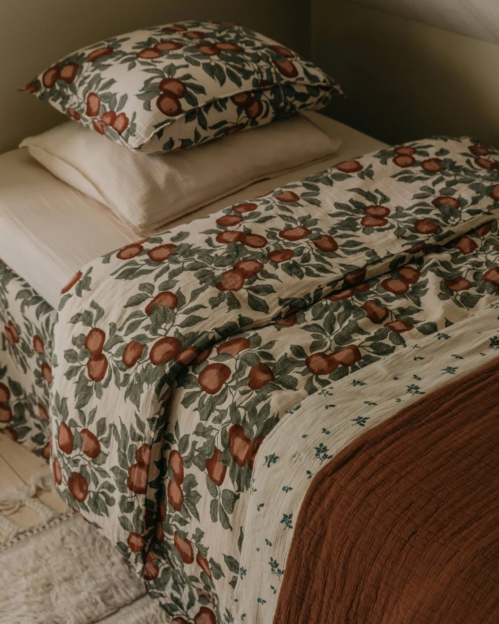 Pomme Muslin poszwa na kołdrę, 135x200 cm Garbo&Friends