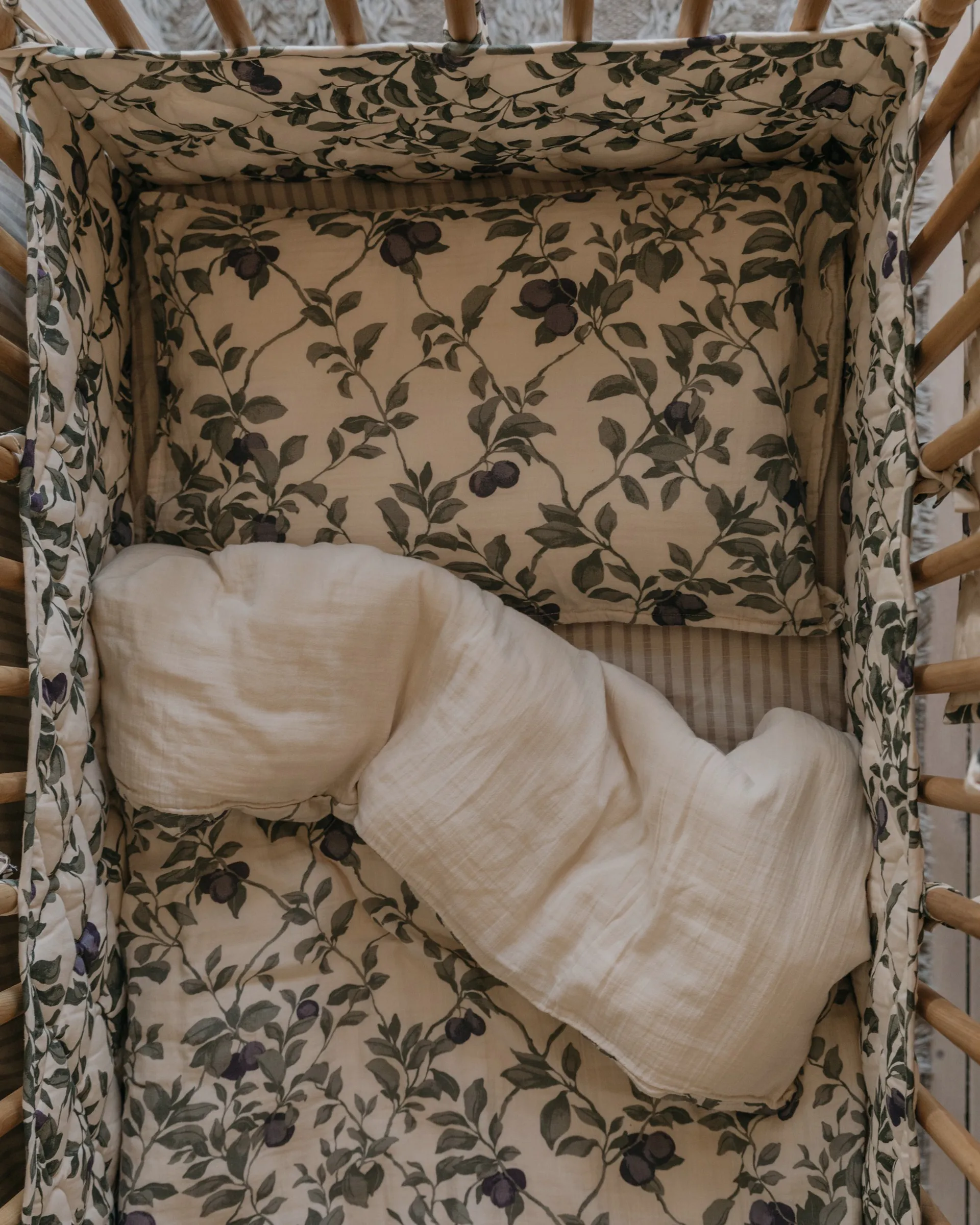 Pościel dziecięca Plum Muslin junior, 100x140 cm/40x60 cm Garbo&Friends