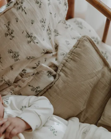 Poszewka na poduszkę Bluebell Muslin - 50x60 cm - Garbo&Friends