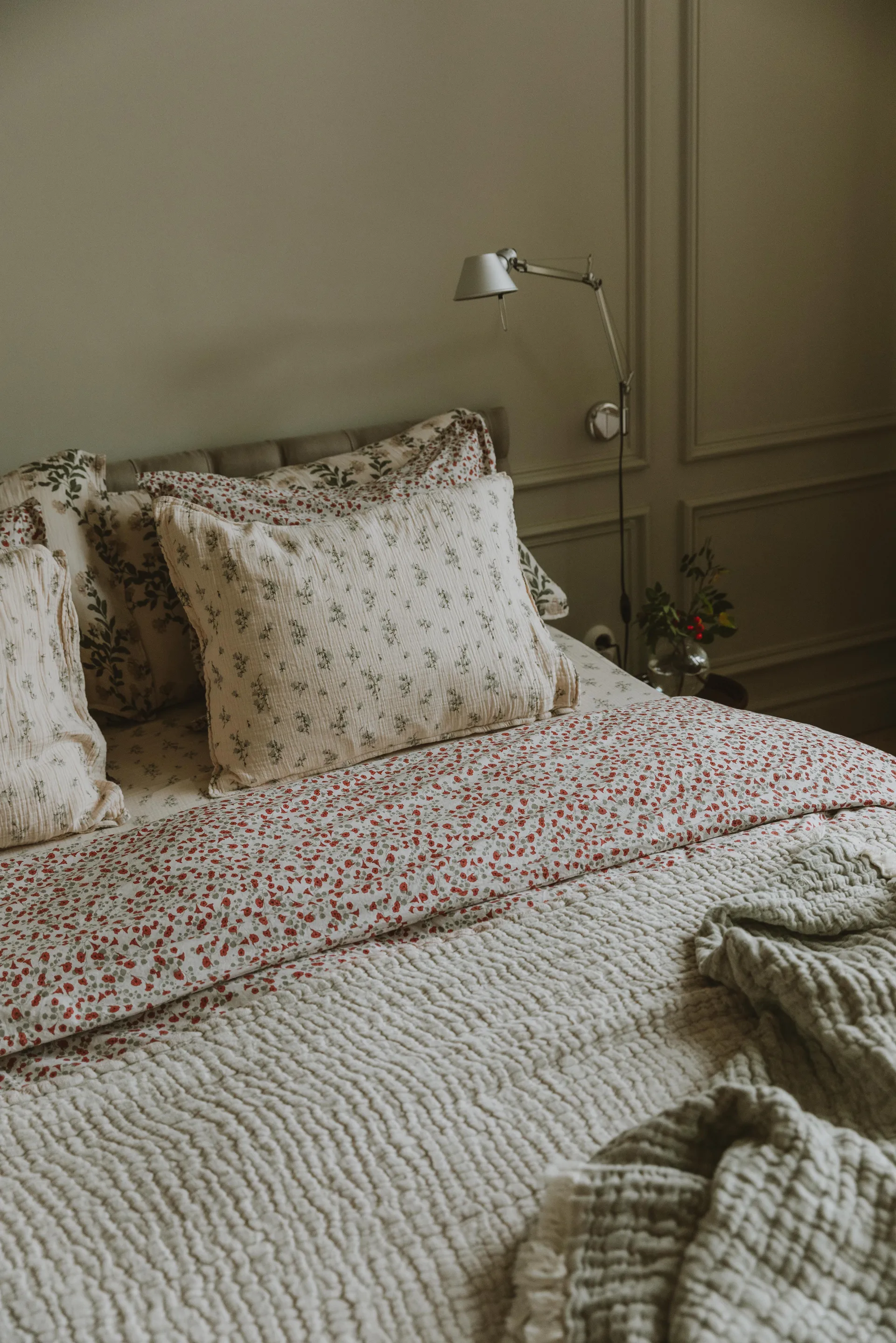 Poszewka na poduszkę Bluebell Muslin, 50x75 cm Garbo&Friends