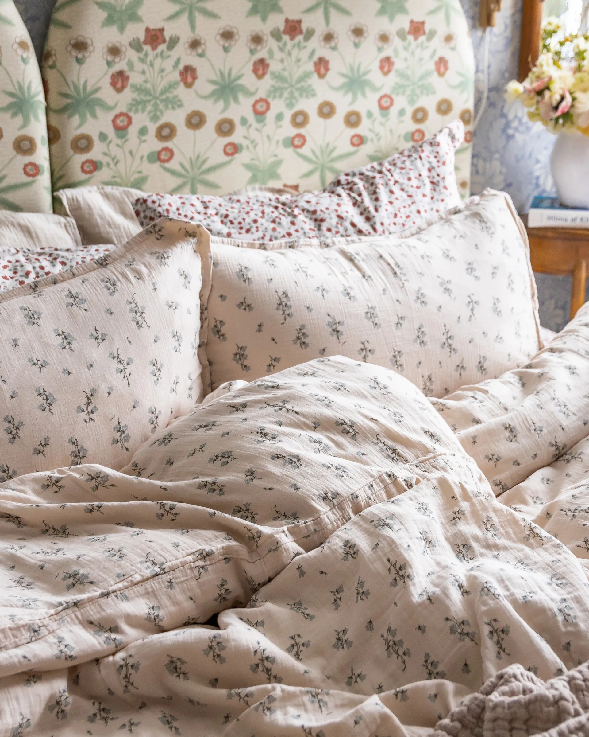 Poszewka na poduszkę Bluebell Muslin, 50x90 Garbo&Friends