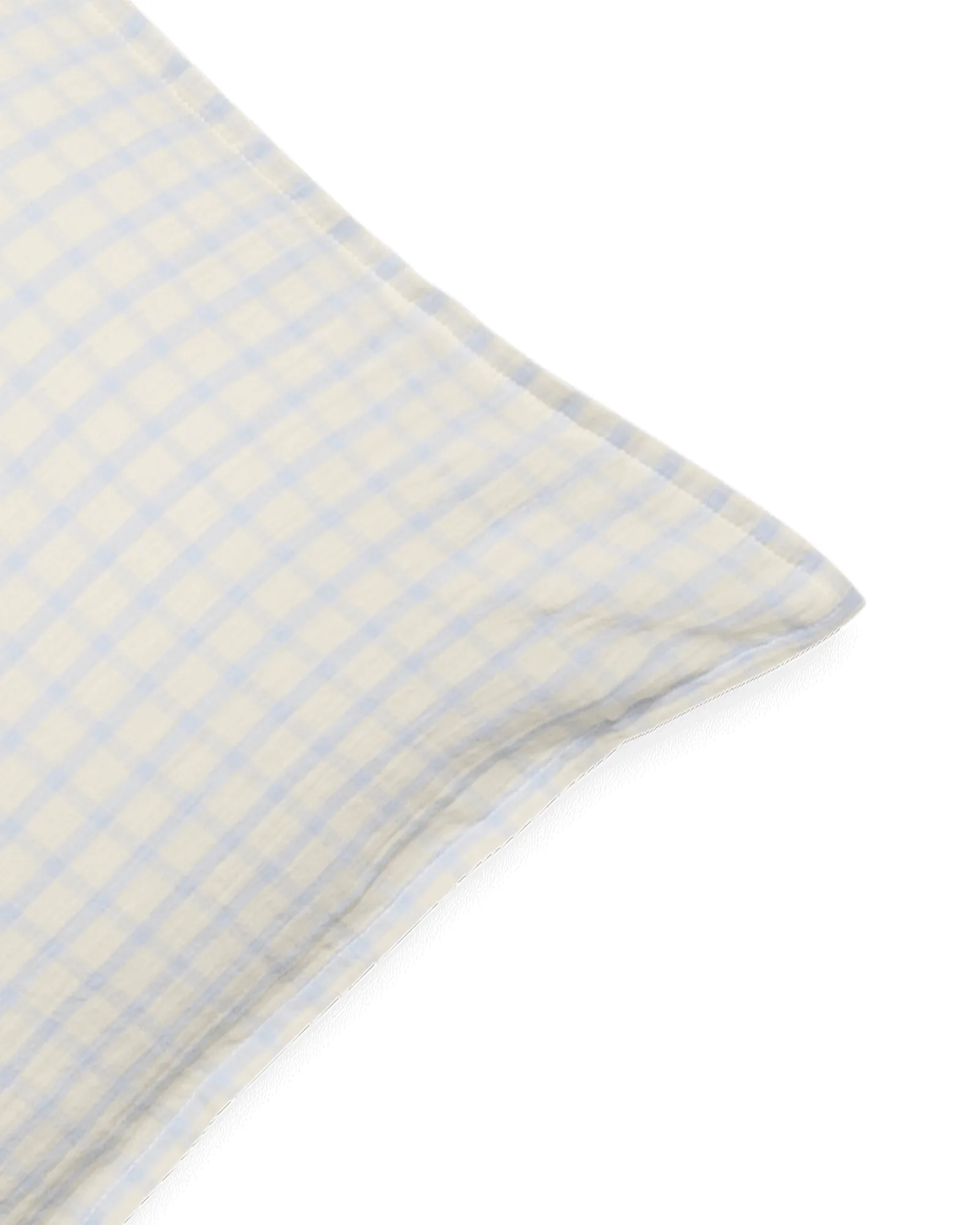 Poszewka na poduszkę Gingham Sky Blue Muslin, Sky 50x60 cm Garbo&Friends