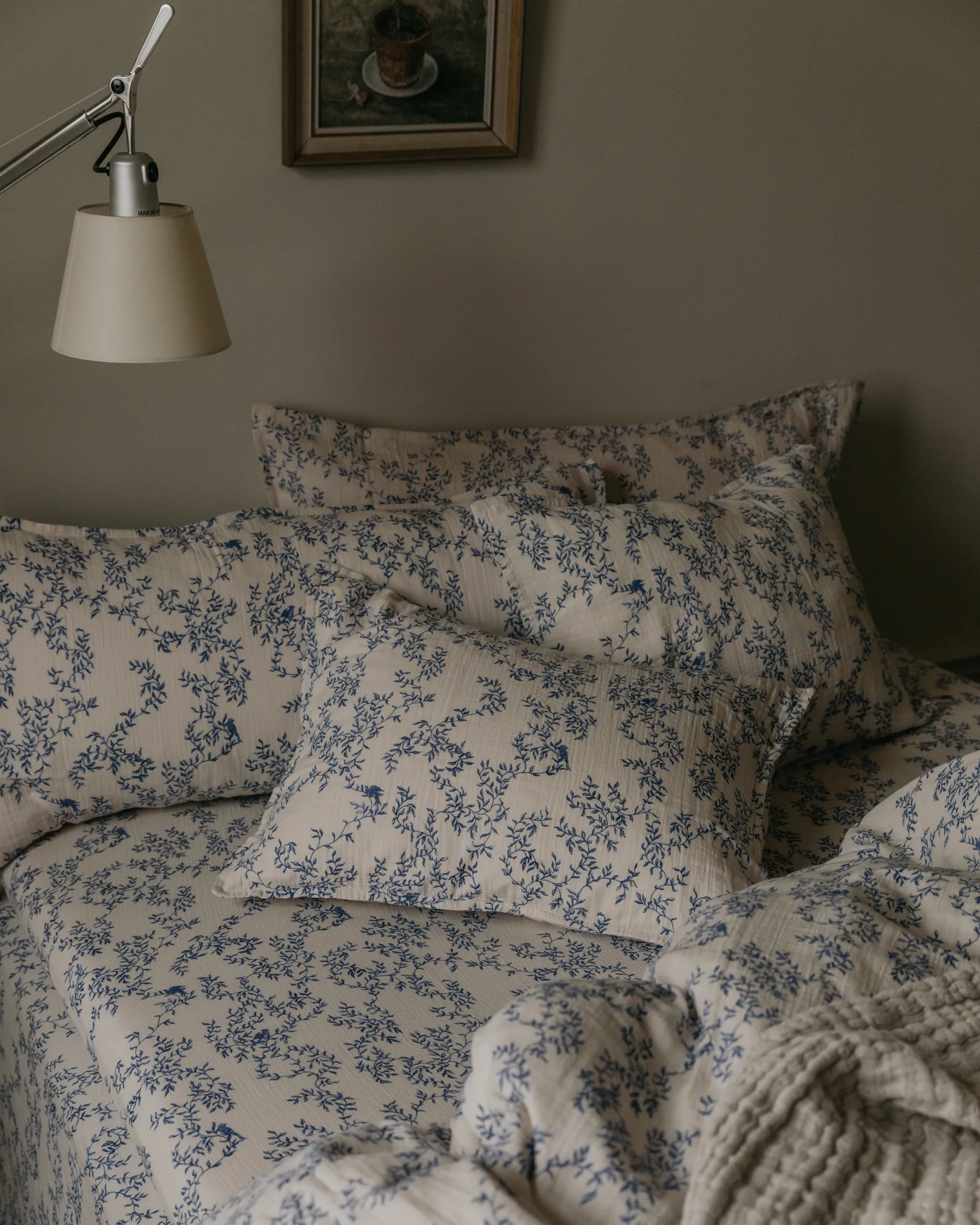 Poszewka na poduszkę Jardim Muslin, 50x60 cm Garbo&Friends