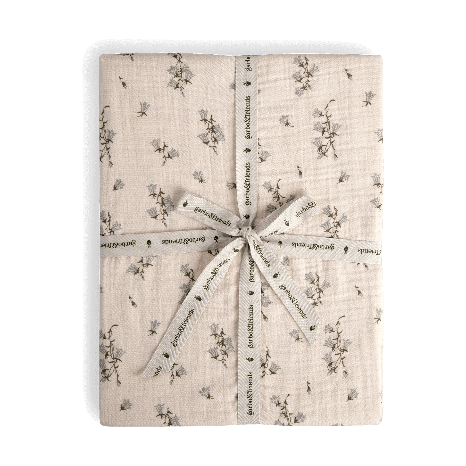 Prześcieradło z gumką Bluebell Muslin, 180x200x30 cm Garbo&Friends