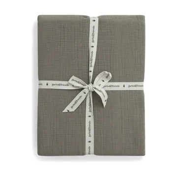 Prześcieradło z gumką Geranium Muslin - 160x200x30 cm - Garbo&Friends