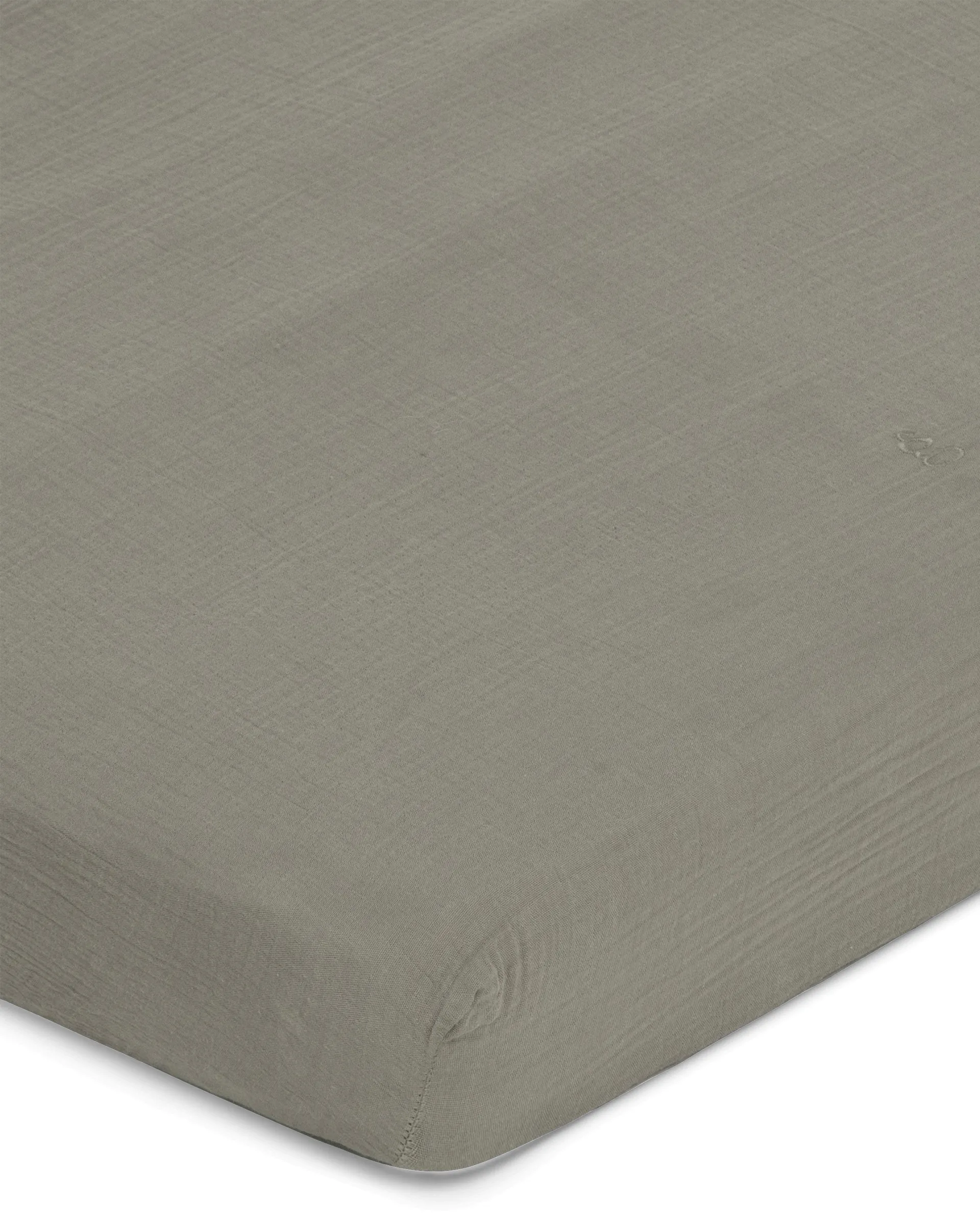 Prześcieradło z gumką Geranium Muslin, 60x120x20 cm Garbo&Friends