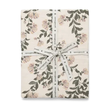Prześcieradło z gumką Honeysuckle Muslin - 160x200x30 cm - Garbo&Friends