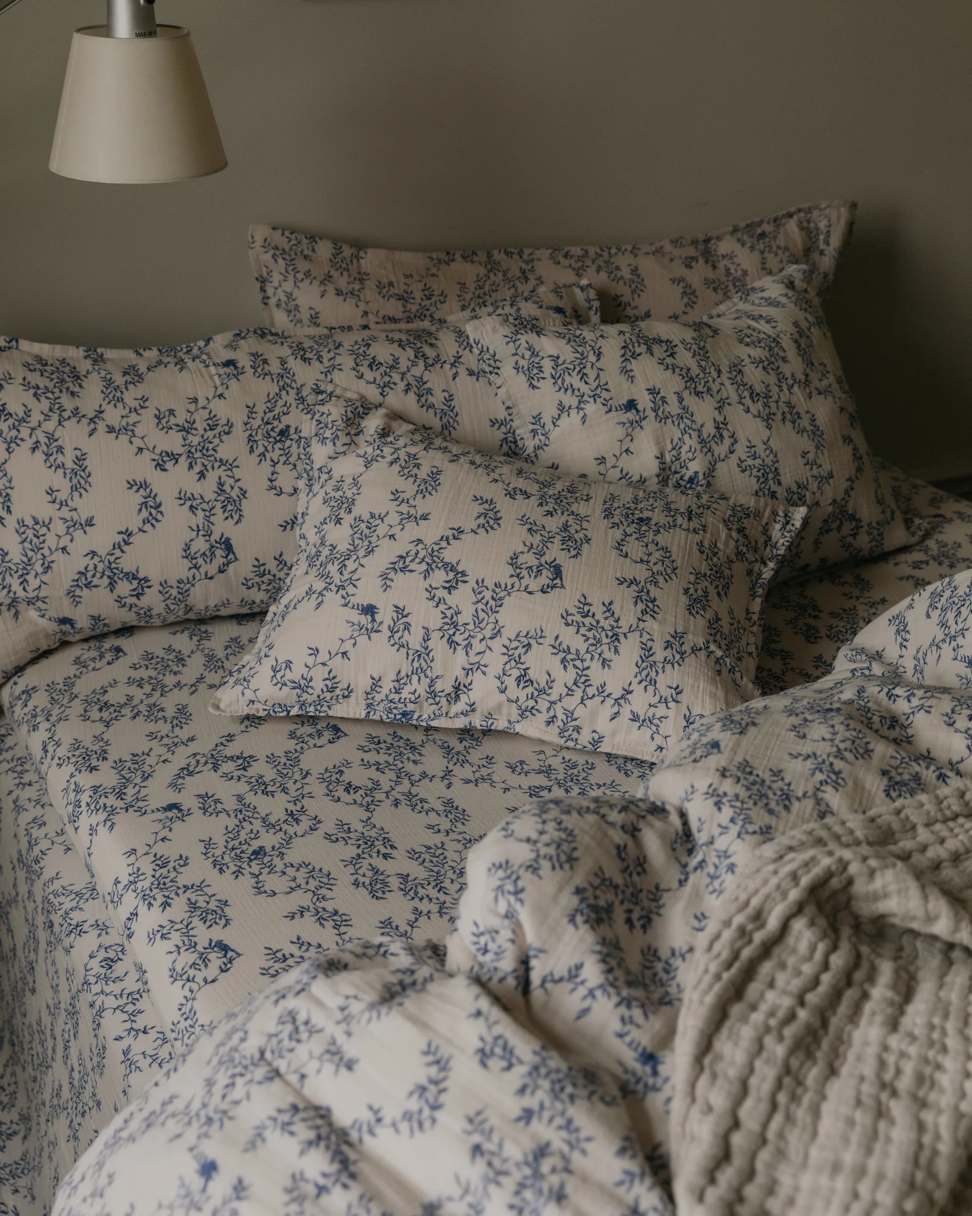 Prześcieradło z gumką Jardim Muslin, 90x200x30 cm Garbo&Friends