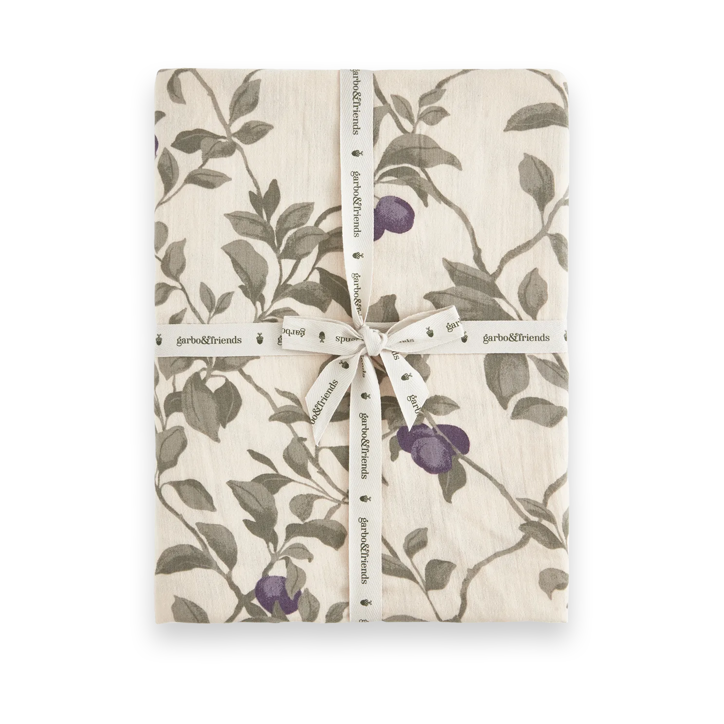 Prześcieradło z gumką Plum Muslin, 160x200x30 cm Garbo&Friends