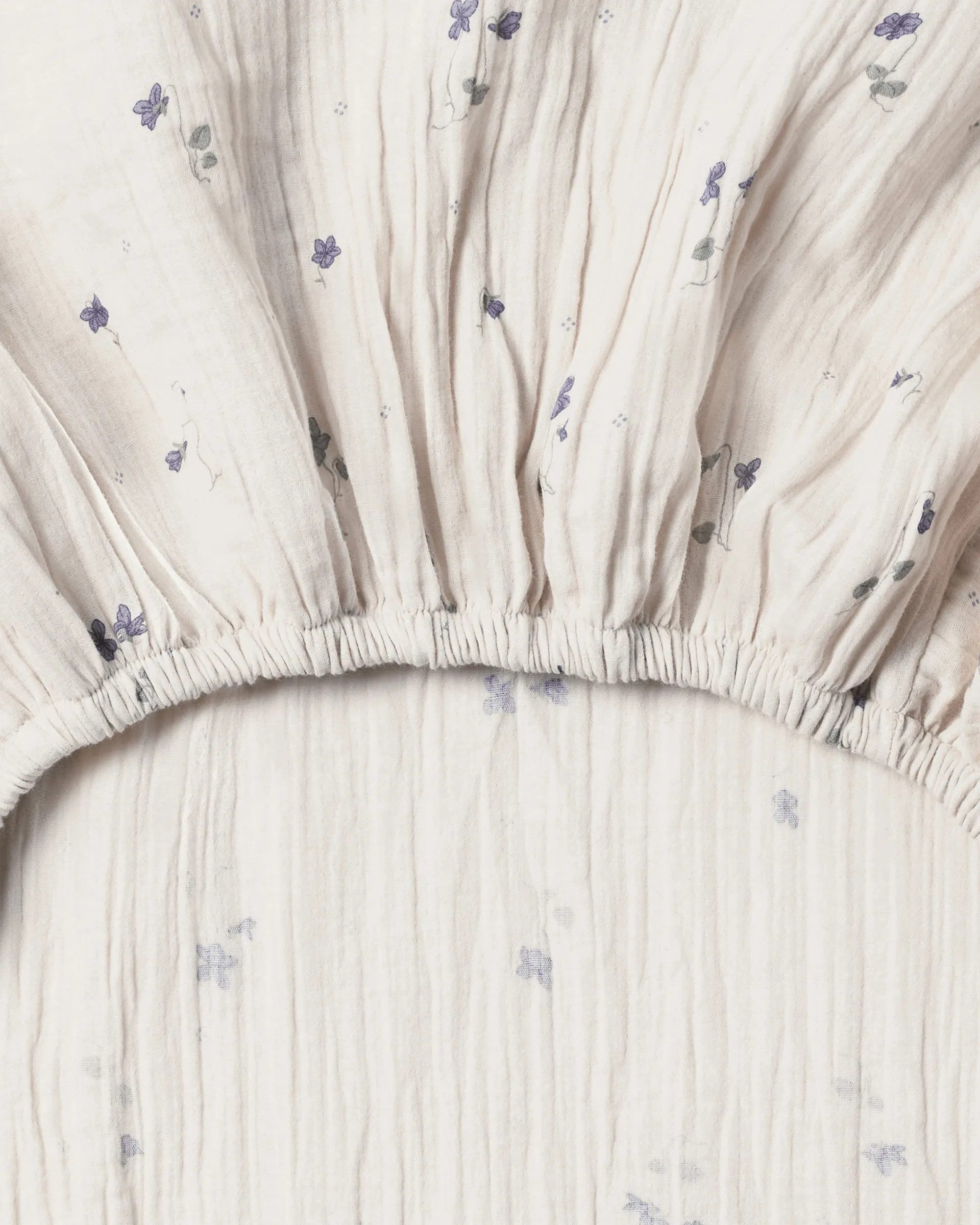 Prześcieradło z gumką Viola Muslin, 60x120x20 cm Garbo&Friends