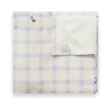 Ręcznik kąpielowy Gingham Sorrel Blue Terry - 100x150 cm - Garbo&Friends