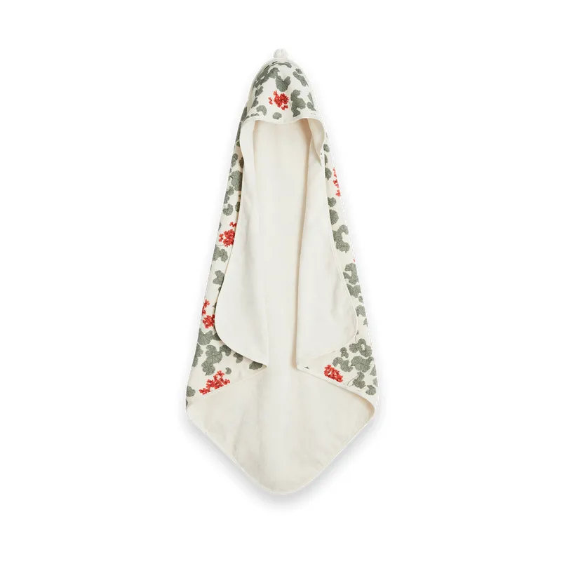 Ręcznik z kapturem Pelargonium Terry, 80x80 cm Garbo&Friends