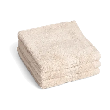 Ściereczka do prania Sand Terry 3-pack - 30x30 cm - Garbo&Friends