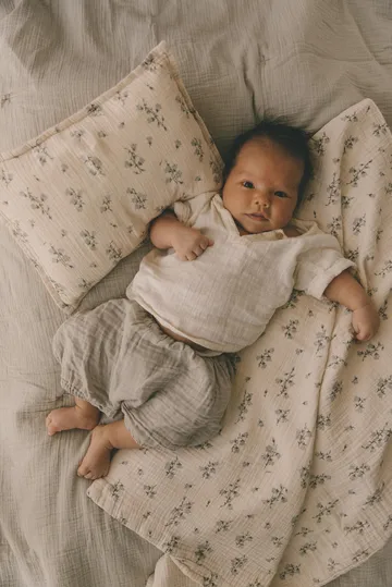 Zestaw pościeli Bluebell Muslin baby - 70x80 cm/28x35 cm - Garbo&Friends