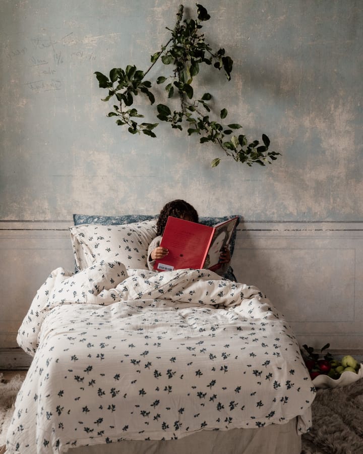 Zestaw pościeli Blueberry Muslin, 140x200 cm/50x70 cm Garbo&Friends