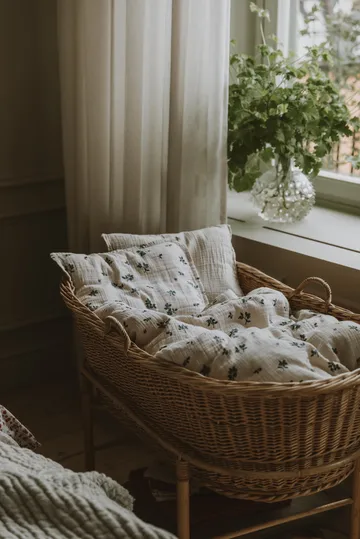 Zestaw pościeli Blueberry Muslin baby - 70x80 cm/28x35 cm - Garbo&Friends