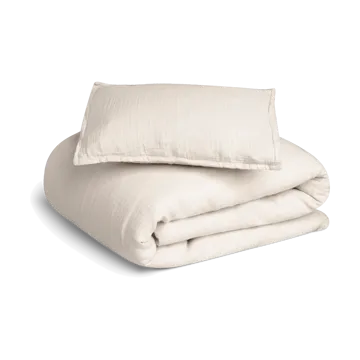 Zestaw pościeli Eggshell Muslin baby - 70x80 cm/28x35 cm - Garbo&Friends