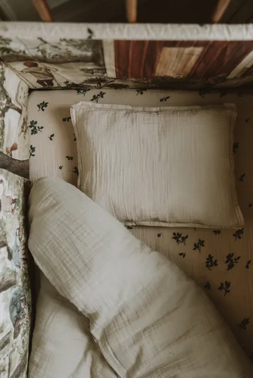 Zestaw pościeli Eggshell Muslin junior - 100x140 cm/40x60 cm - Garbo&Friends