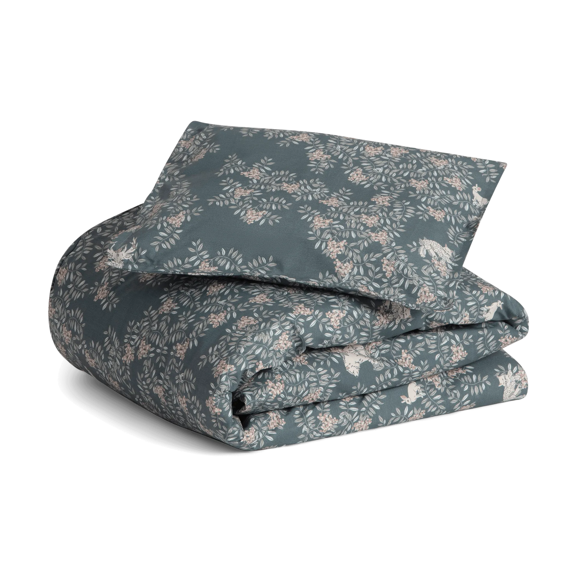 Zestaw pościeli Fauna Forest baby, 70x100 cm/40x45 cm Garbo&Friends